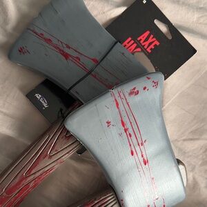 Fun World Gray and Red Toy Axe Set